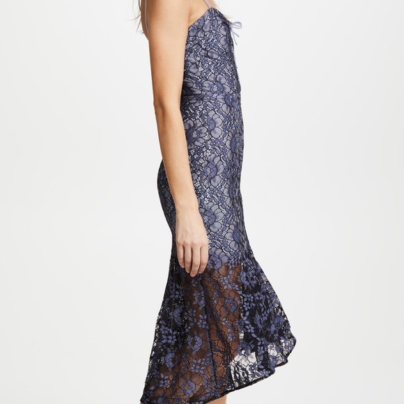 Lavender Lace Dress - Nicholas sz 6 - Picture 3 of 4